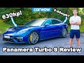 New Porsche Panamera Turbo S - see how quick it is to 60mph... and to annoy other drivers!