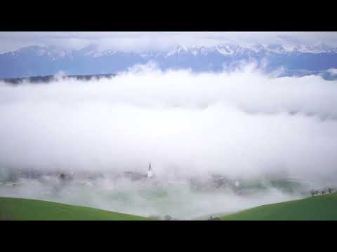 Saturday morning atmosphere 29.04.2023 Biglen Bern Switzerland