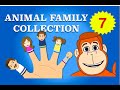 Finger Family Collection 7 Animal Finger Family Songs Daddy Finger Nursery Rhymes