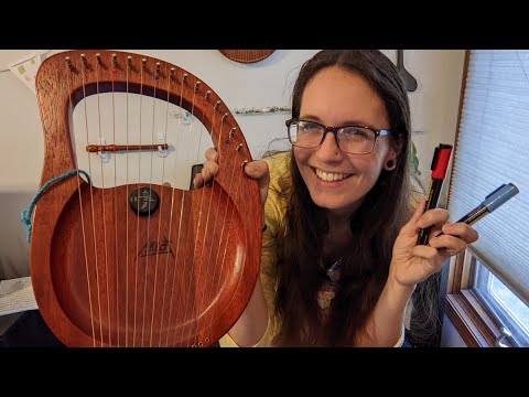 Which Lyre Harp Strings Are Which?! How to DIY an Easy String Identification Tutorial!