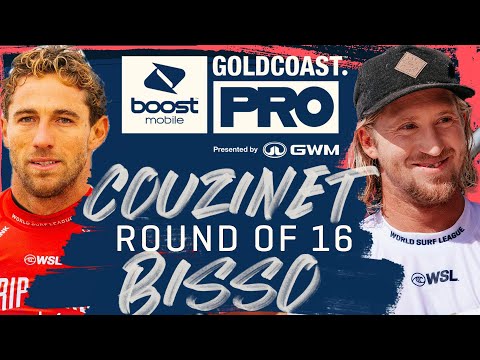 Jorgann Couzinet vs Timothé Bisso | Boost Mobile Gold Coast Pro - Round of 16 Heat Replay
