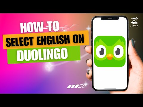 How To Select English On Duolingo | Quick Tutorial