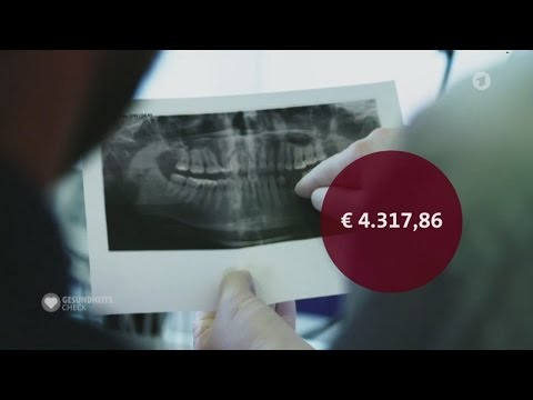 ARD Gesundheits-Check "Teures Lächeln – Das Geschäft mit den Zähnen"