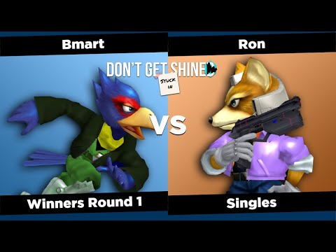 Don't Get Stuck in Shine SSBM - Singles - Winners Round 1 - Bmart (Falco) vs Ron (Fox)