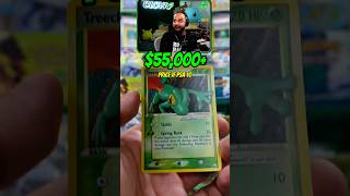 I pulled the TREECKO GOLD STAR 😱💥 $55,000 HIT! #pokemon #pokemontcg #pokemoncommunity