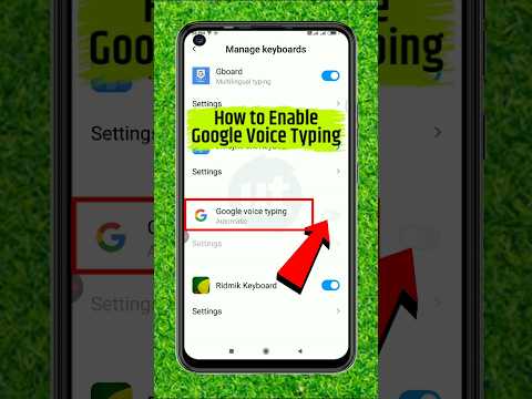 Google Voice Typing google keyboard settings | Gboard keyboard settings | google typing #shorts