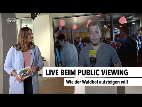 Live beim Public Viewing | RON TV |