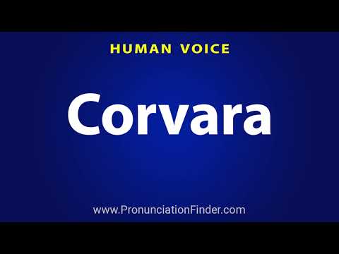 How To Pronounce Corvara