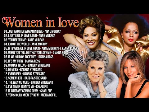ANNE MURRAY, DIANA ROSS, BARBRA STREISAND, DIONNE WARWICK, CHARLENE💗 Love Songs 80s 90s 💗