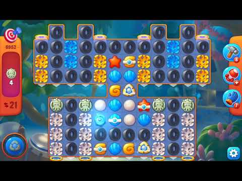 Fishdom 2021 - Challenge Level 6952   #playrix #fishdom #gaming