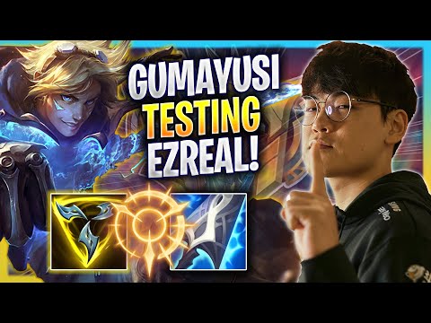 GUMAYUSI TESTING EZREAL IN KOREA SOLOQ! - T1 Gumayusi Plays Ezreal ADC vs Varus! | Season 2023