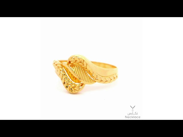 خاتم ذهب عيار 21 (RN.5401)