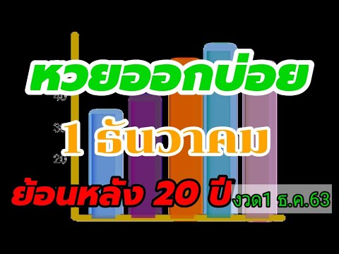 สถิติ หวย ย้อน หลัง 30 ปี