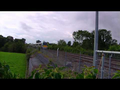 Irish Rail 22000 Class DMU Switching Track - Near Lavistown Loop, Co. Kilkenny.