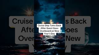 Cruise Ship Turns Back After Guest Goes Overboard on New Year’s Day cruise ship overboard incident,