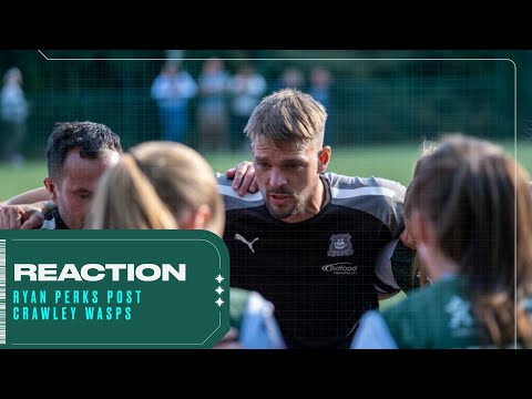 Reaction | Ryan Perks Post Crawley Wasps