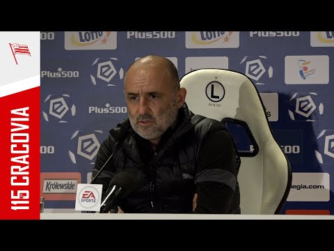 Trener Michał Probierz po meczu z Legią Warszawa (18.04.2021)