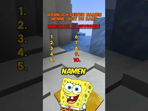 Hab ich deinen Namen erraten❓ #quiz #rätsel #challenge