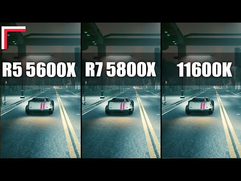 AMD Ryzen 5 5600X vs AMD Ryzen 7 5800X vs Intel i5-11600K — Test in 10 Games! [1080p, 1440p]