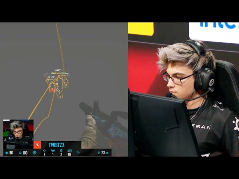 Twistzz destroyed NaVi / kills in smoke / NaVi vs Faze