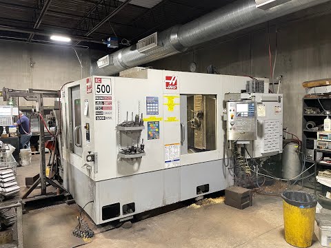 Haas EC-500 4th & 5th Axis CNC Horizontal Machining Center w/ Pallet Changer, 40 Station ATC & More!