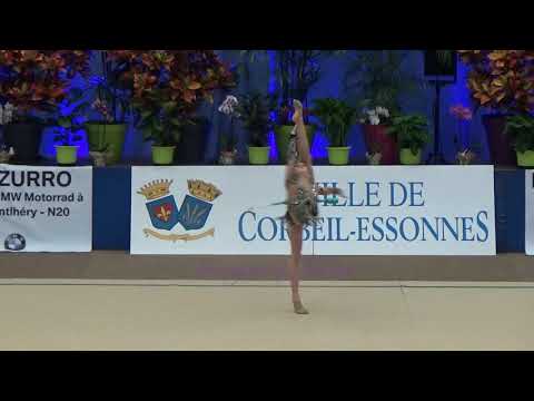 Lianna DEMIDOVA (BEL) clubs - 2019 Corbeil junior AA