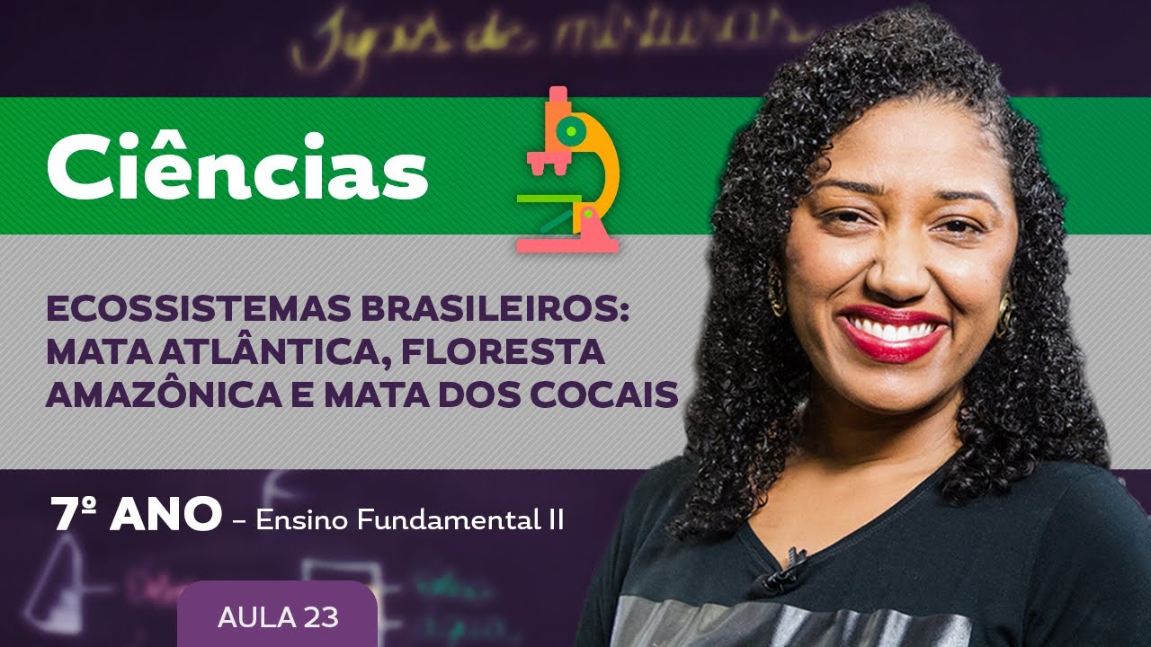 Ecossistemas Brasileiros: Mata atlântica, Amazônia e Mata dos Cocais – Ciências – 7º ano – E.F.