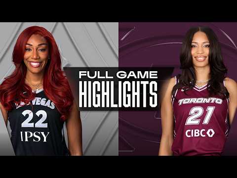 [WINTV] 7월21일 라스베이거스 토론토 WNBA 하이라이트