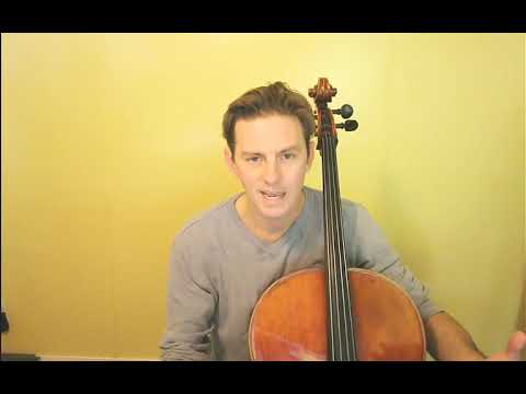 Online Cello Lessons with cellist Tony Rogers
