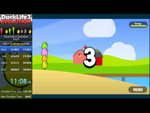 Duck Life 3 Any%- 36:49