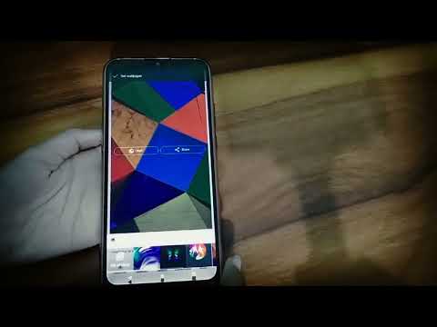 How to change wallpaper in Motorola Moto G30