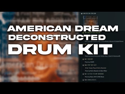 [FREE DRUM KIT] 21 SAVAGE "AMERICAN DREAM" [250+ SOUNDS] METRO BOOMIN
