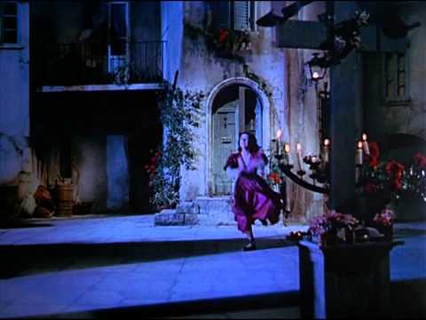 Yvette Chauviré in "Carosello napoletano" - 1954