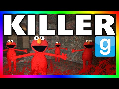 KILLER ELMO?!?! | Gmod Chasing NPCs (Sesame Street Horror)