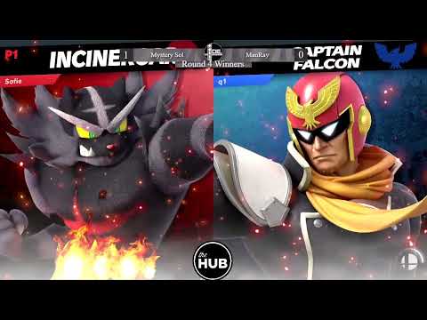 Domino Effect 18 - Manray (Captain Falcon)  vs Mystery Sol (Incineroar) - Ultimate Singles