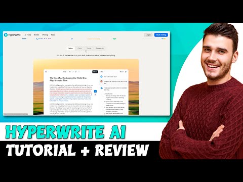 HyperWrite tanıtım videosu