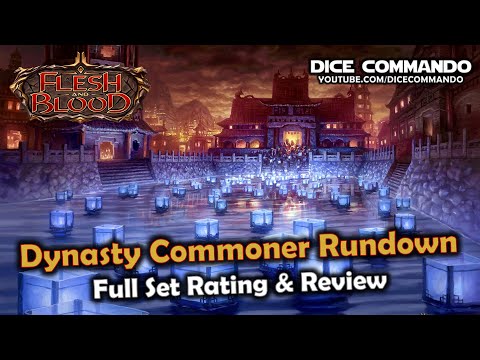 Dynasty Commoner Format RunDown  | Flesh and Blood TCG | Go Again! Ep279