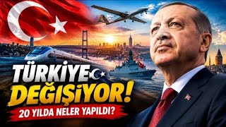 Yollar, Köprüler, İHA'lar, KIZILELMA… Türkiye'nin Büyük Dönüşümü