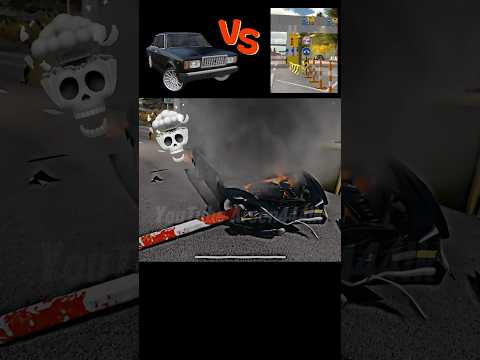 Vaz 2107 Crash Test | Car Parking #carparkingmultiplayer #shorts #assamtezpur #gta5_fivem_tricks