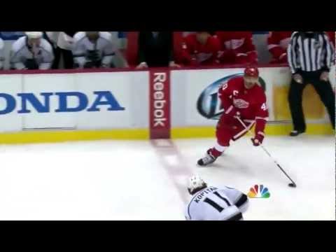Datsyuk Dances in For an Amazing Goal vs Los Angeles Kings 2/10/13