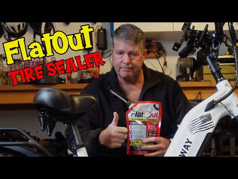 Installing Flatout Tire Sealant on Your Fat Tire Electric Bike