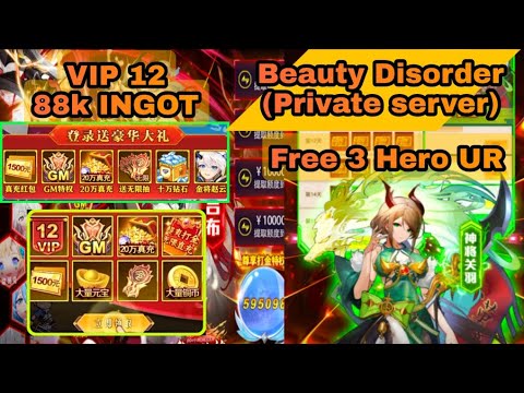 BEAUTY DISORDER PRIVATE SERVER - VIP 12 & 88K INGOT