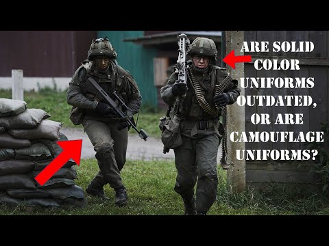 My Thoughts on Countries Who Use Solid Color Uniforms Vs. Camouflage Ones.
