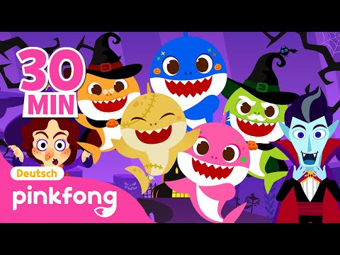 [NEU] Süßes oder Saures 🎃 | Halloween Lieder für Kinder | Pinkfong, Baby Hai! Kinderlieder
