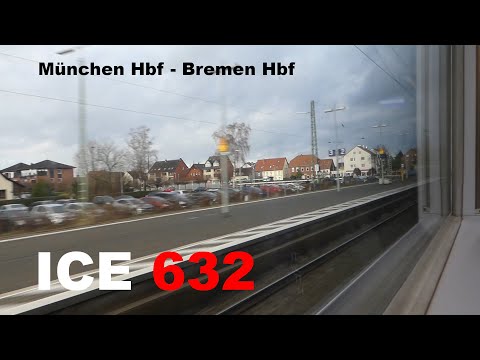 ICE 632 Mitfahrt München - Bremen | ICE 2