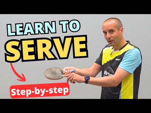 Learn How to Serve in Table Tennis