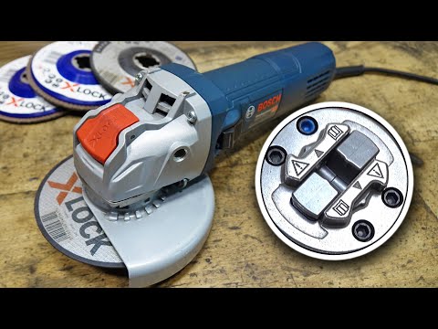 Angle Grinder (X-Lock) BOSCH GWX 9-125S | Unboxing and Test