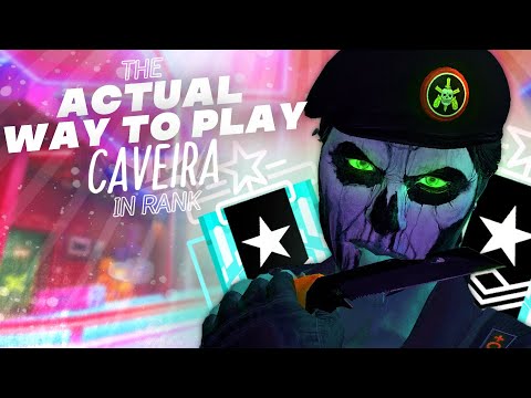The Actual Way To Play Caveira In Rank | Rainbow6 Siege x Dc Crew