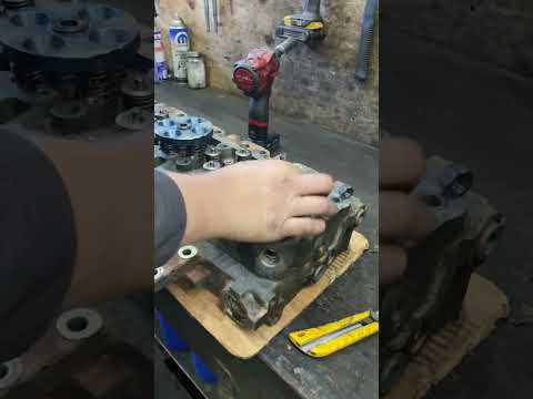 Installing new valve springs on 24 v cummins #shorts