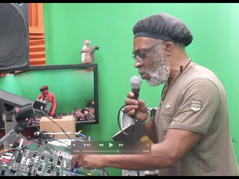 Murray Man of Mellow Vibes @LifeFM.TV Studios, Acton, London W3. 26/7/2022